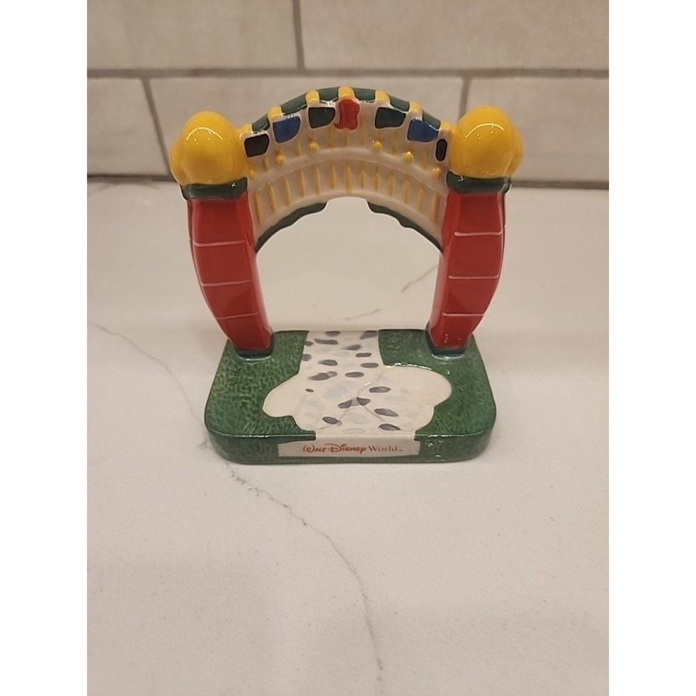 Disney Parks Mickey & Minnie Mouse Salt & Pepper Shakers Arch Stand Replacement‎